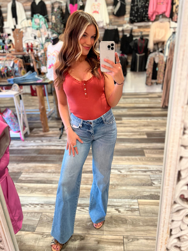 Wild Horse Boutique Bottoms The Oliva Jeans