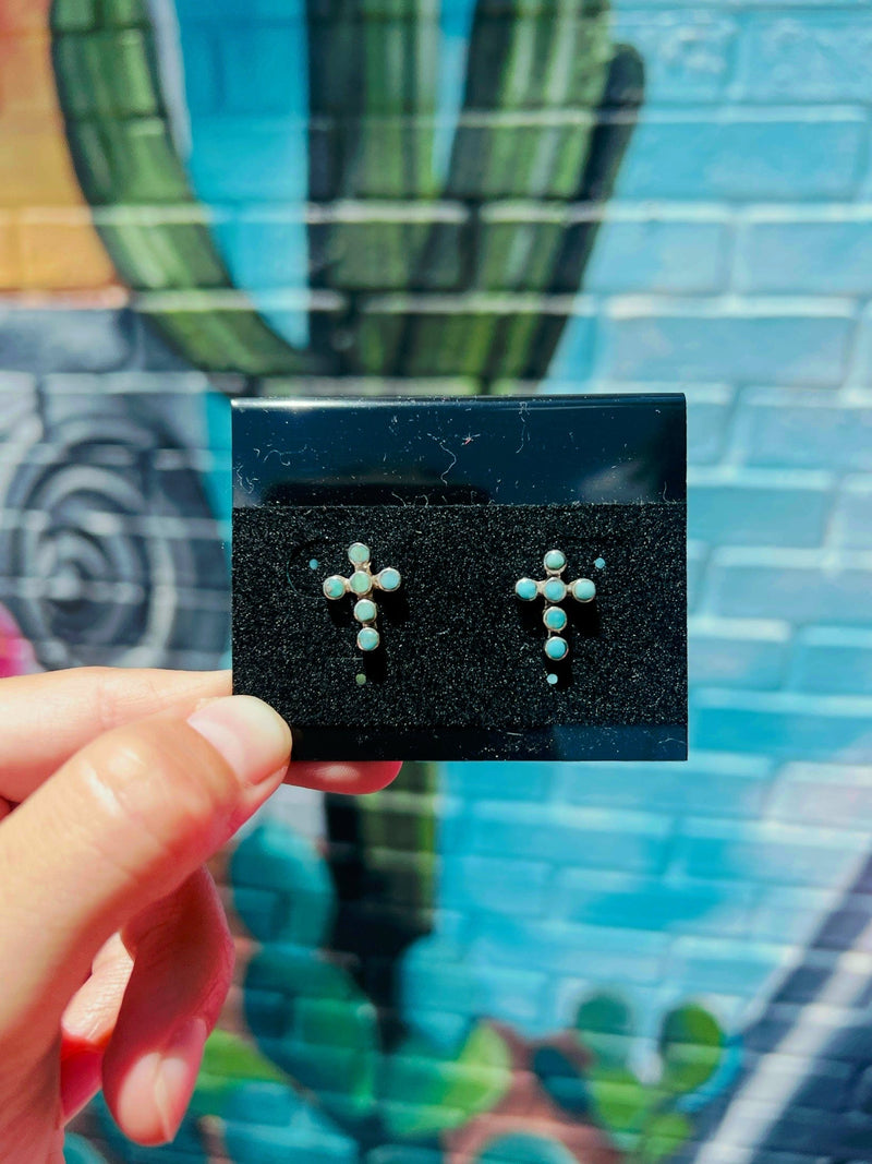 Wild Horse Boutique Earrings The Genuine Sonoma Cross Studs