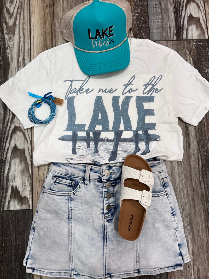 Wild Horse Boutique Graphic tshirt The Take Me To The Lake Tee