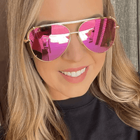 Wild Horse Boutique Accessories Shay hotpink The Dax Sunglasses