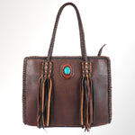 Wild Horse Boutique Accessories The Abigail Genuine Leather Tote Handbag
