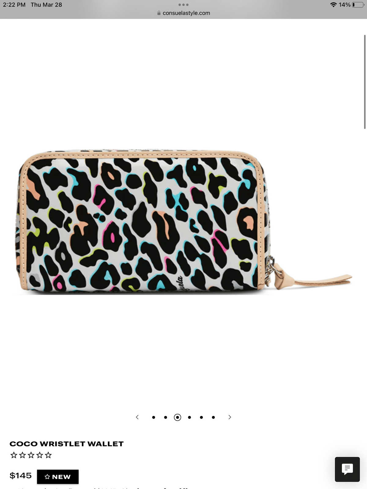 Wild Horse Boutique Accessories The Coco Wristlet Wallet