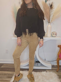 Wild Horse Boutique Apparel & Accessories The Suede Leggings