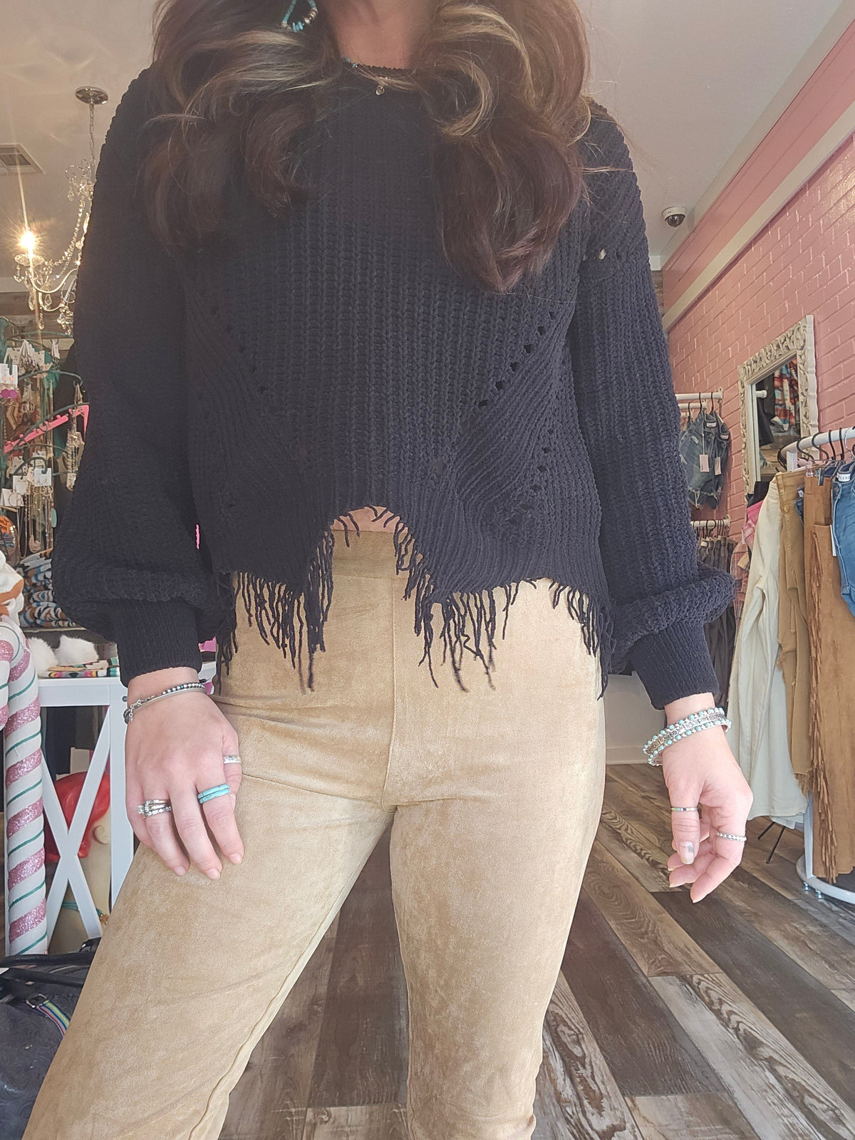 Wild Horse Boutique Apparel & Accessories The Suede Leggings