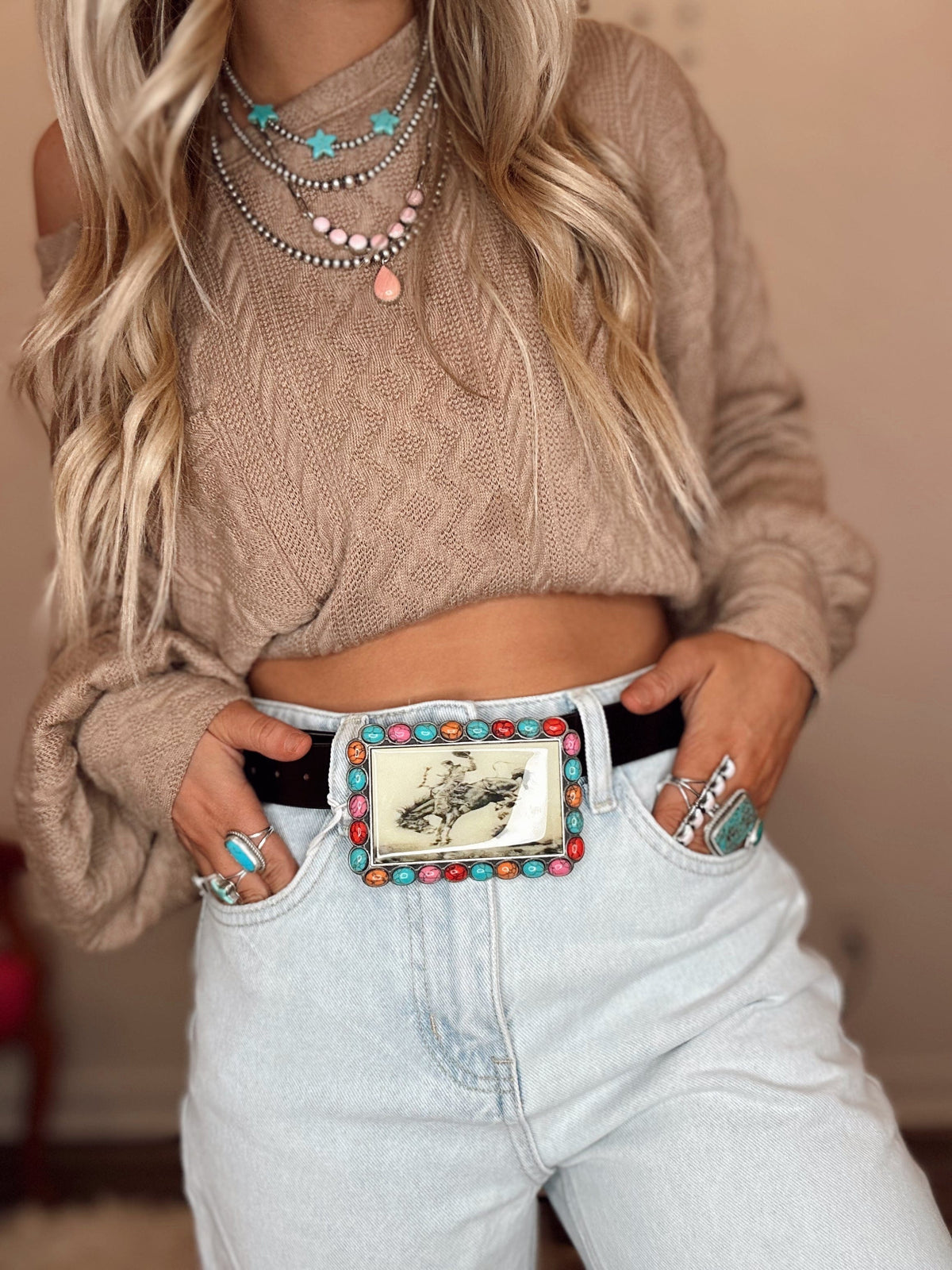 Wild Horse Boutique Belts The Bronco Belts