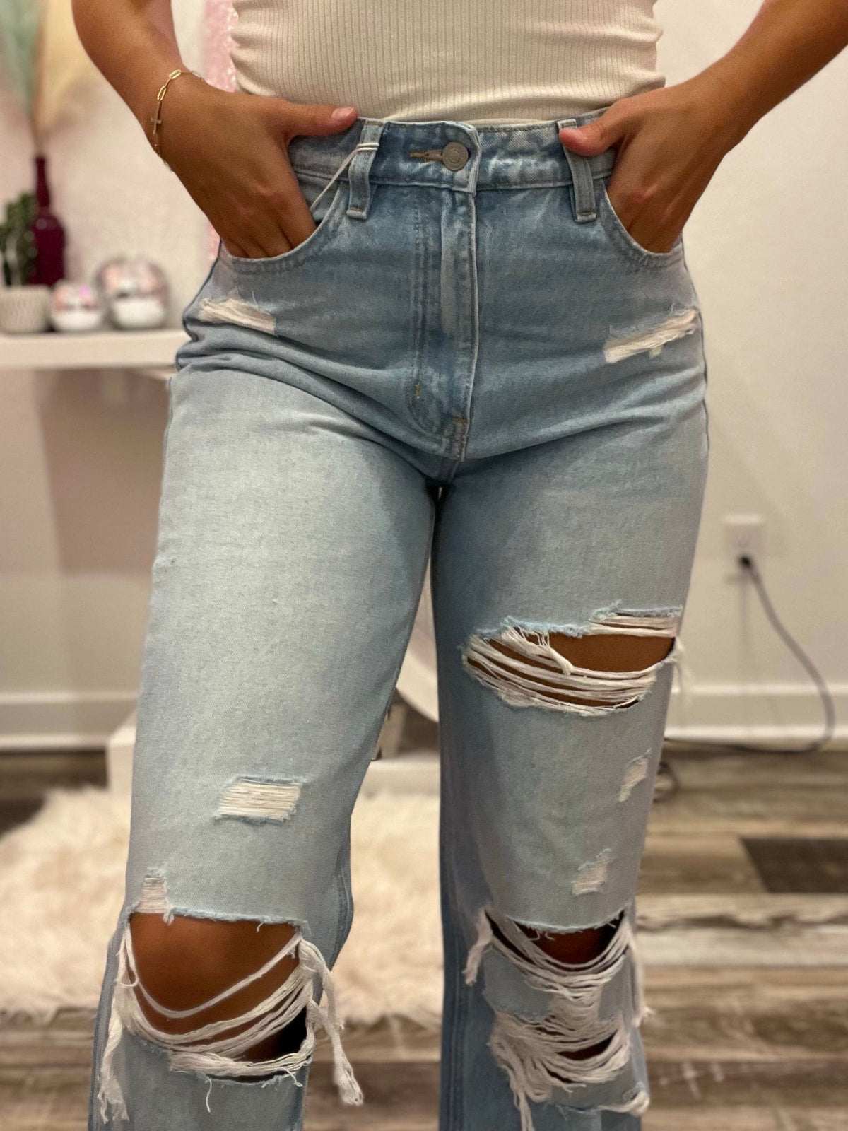 Wild Horse Boutique Bottoms The Becca Jeans