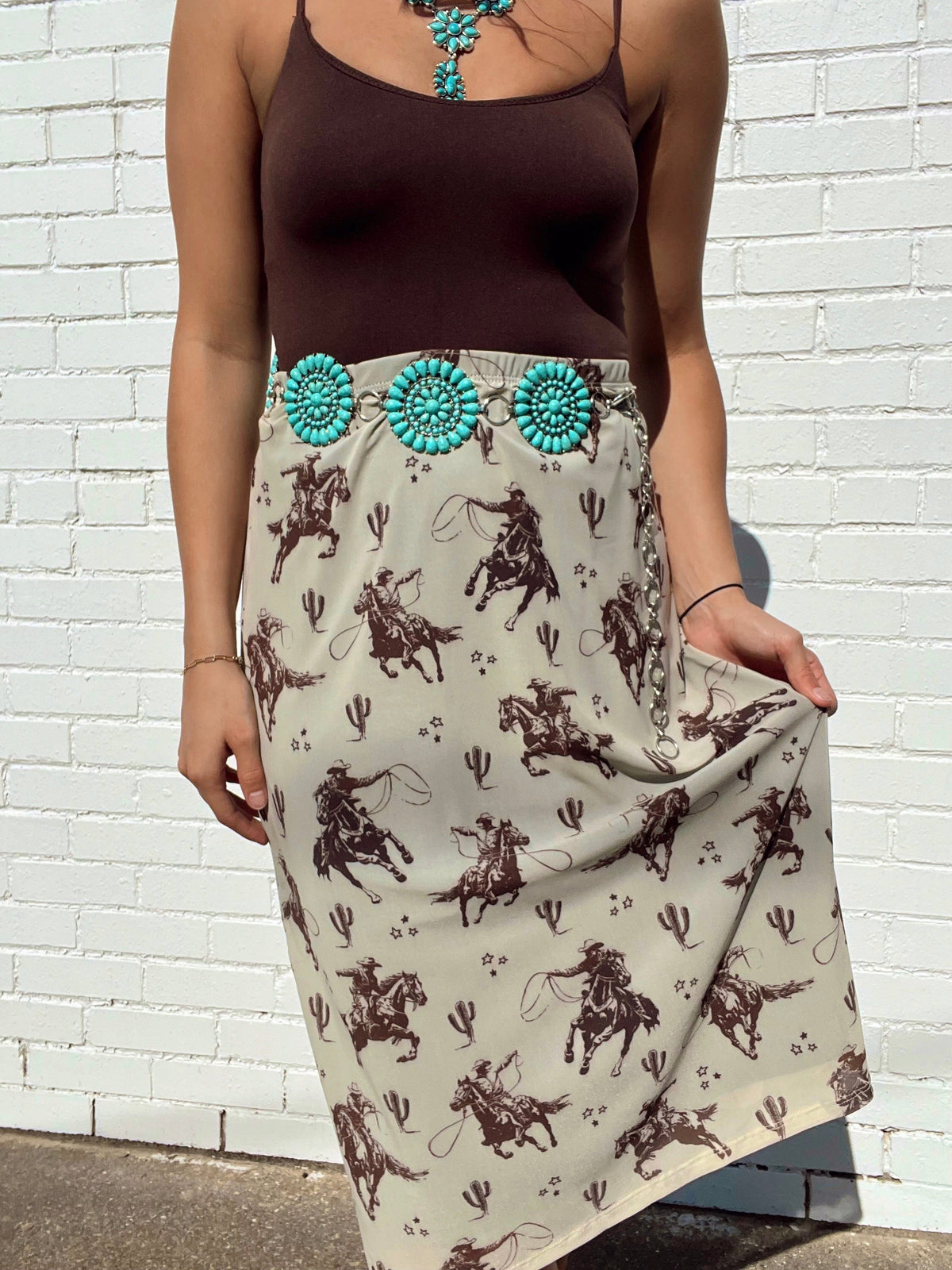 Wild Horse Boutique Bottoms The Wild West Skirt