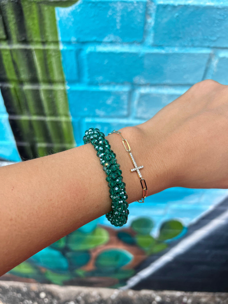 Wild Horse Boutique Bracelets Green The Darla Bracelet