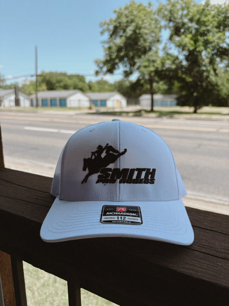 Wild Horse Boutique Cap White and black The Smith Pro RodeoCap