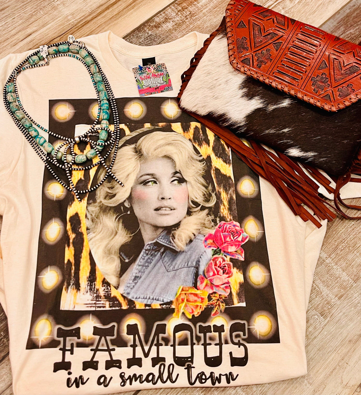 Wild Horse Boutique Clothing Famous In A Small Town Tee