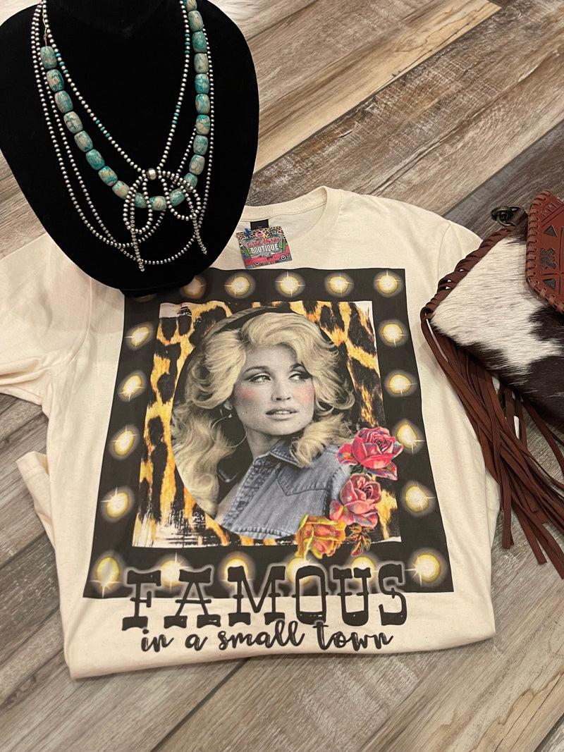 Wild Horse Boutique Clothing Famous In A Small Town Tee