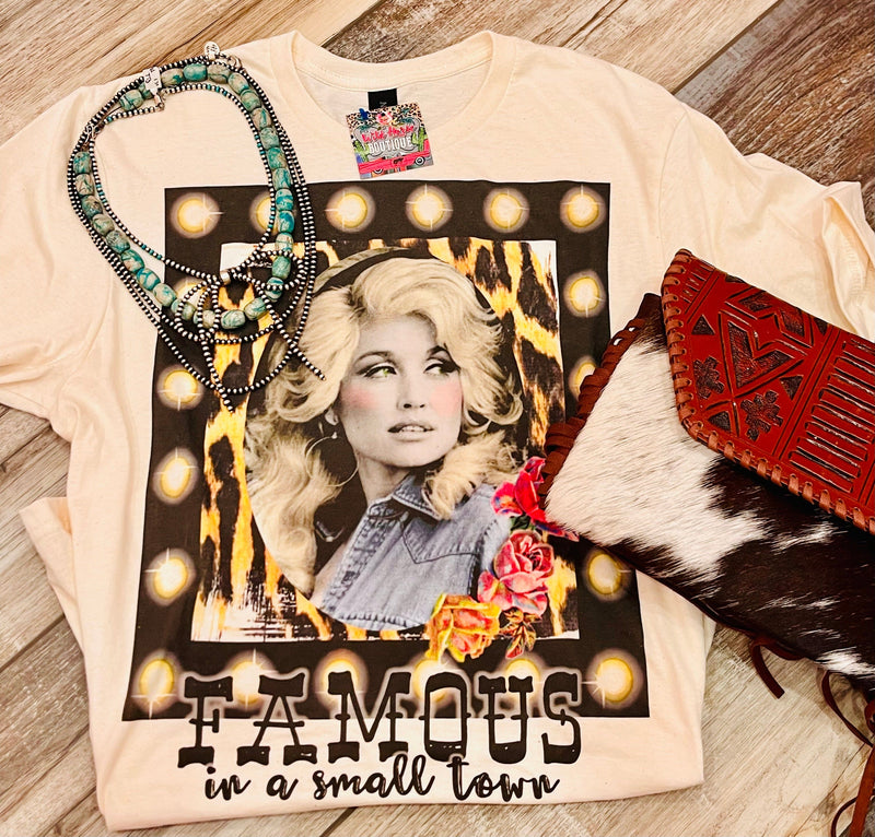Wild Horse Boutique Clothing Famous In A Small Town Tee