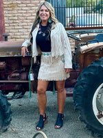 Wild Horse Boutique Clothing The Durango Fringe Skirt