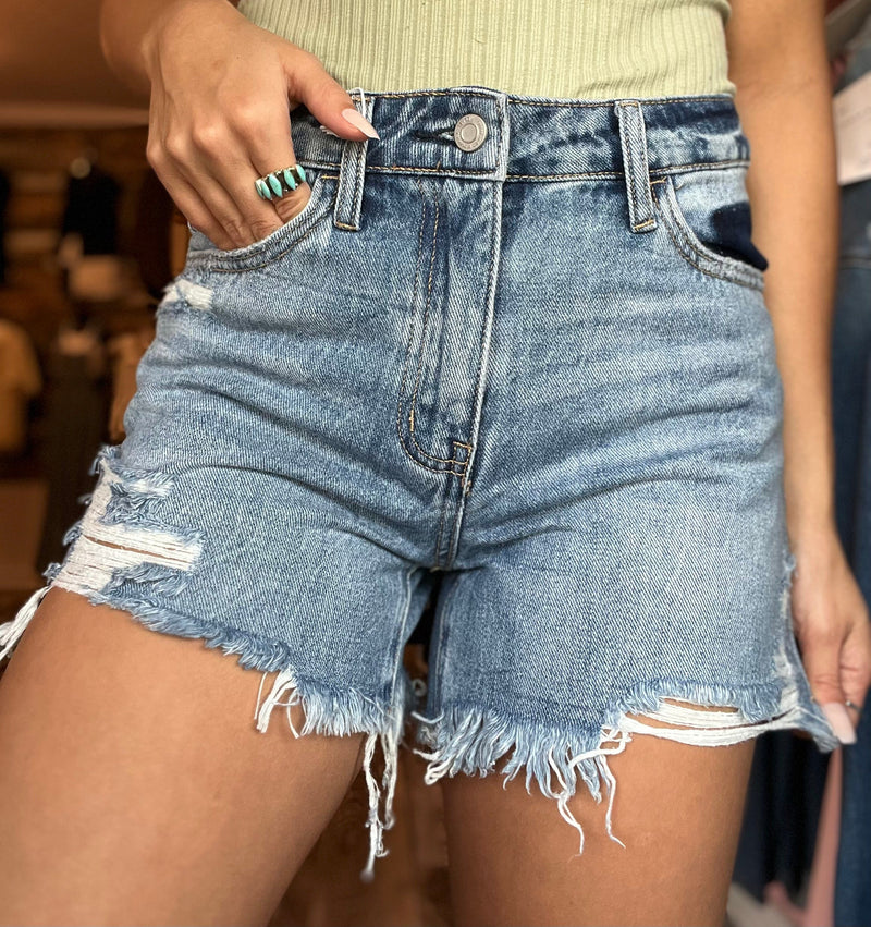 Wild Horse Boutique Clothing The Mica Denim Shorts