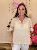 Wild Horse Boutique Clothing The Sea Breeze Blouse
