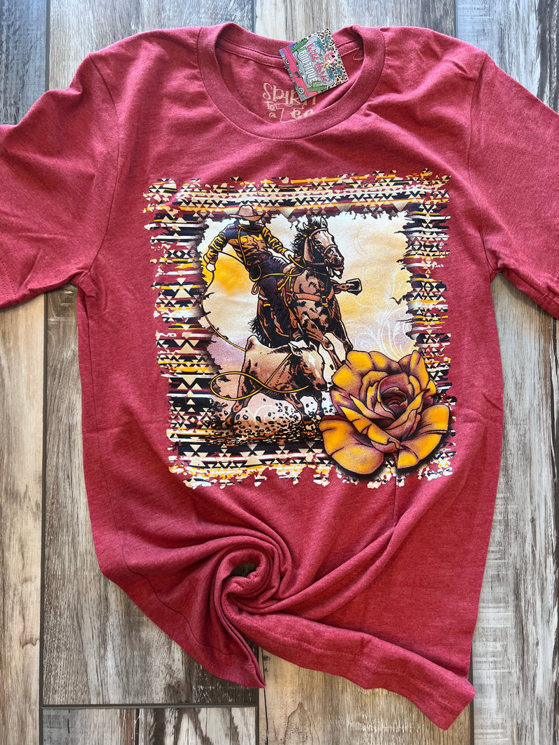 Wild Horse Boutique Clothing The Yellow Rose Tee