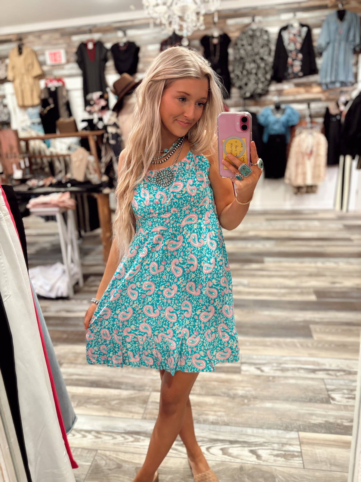 Wild Horse Boutique Dress The Paisley Dress