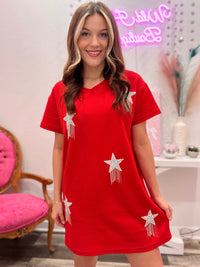 Wild Horse Boutique Dress You’re A Star Tee Shirt Dress