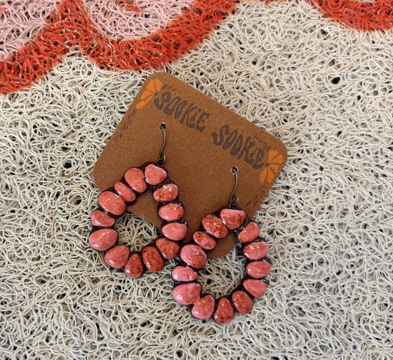 Wild Horse Boutique Earrings Dusty rose The Mini Ravena Earrings