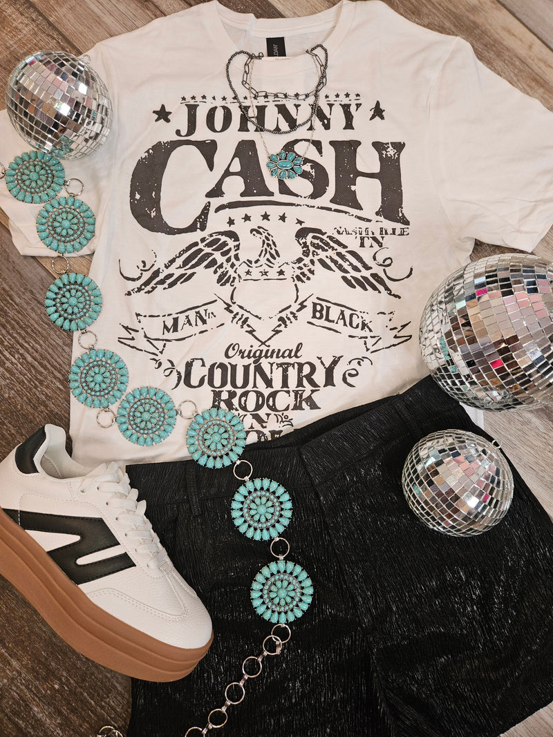 Wild Horse Boutique Graphic tshirt The Johnny Cash Tee