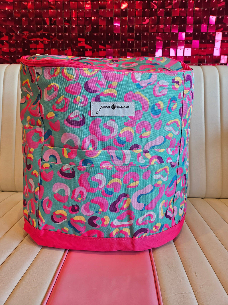 Wild Horse Boutique Handbags Colorful leopard cooler