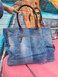 Wild Horse Boutique Handbags The Denim Weekender Bag