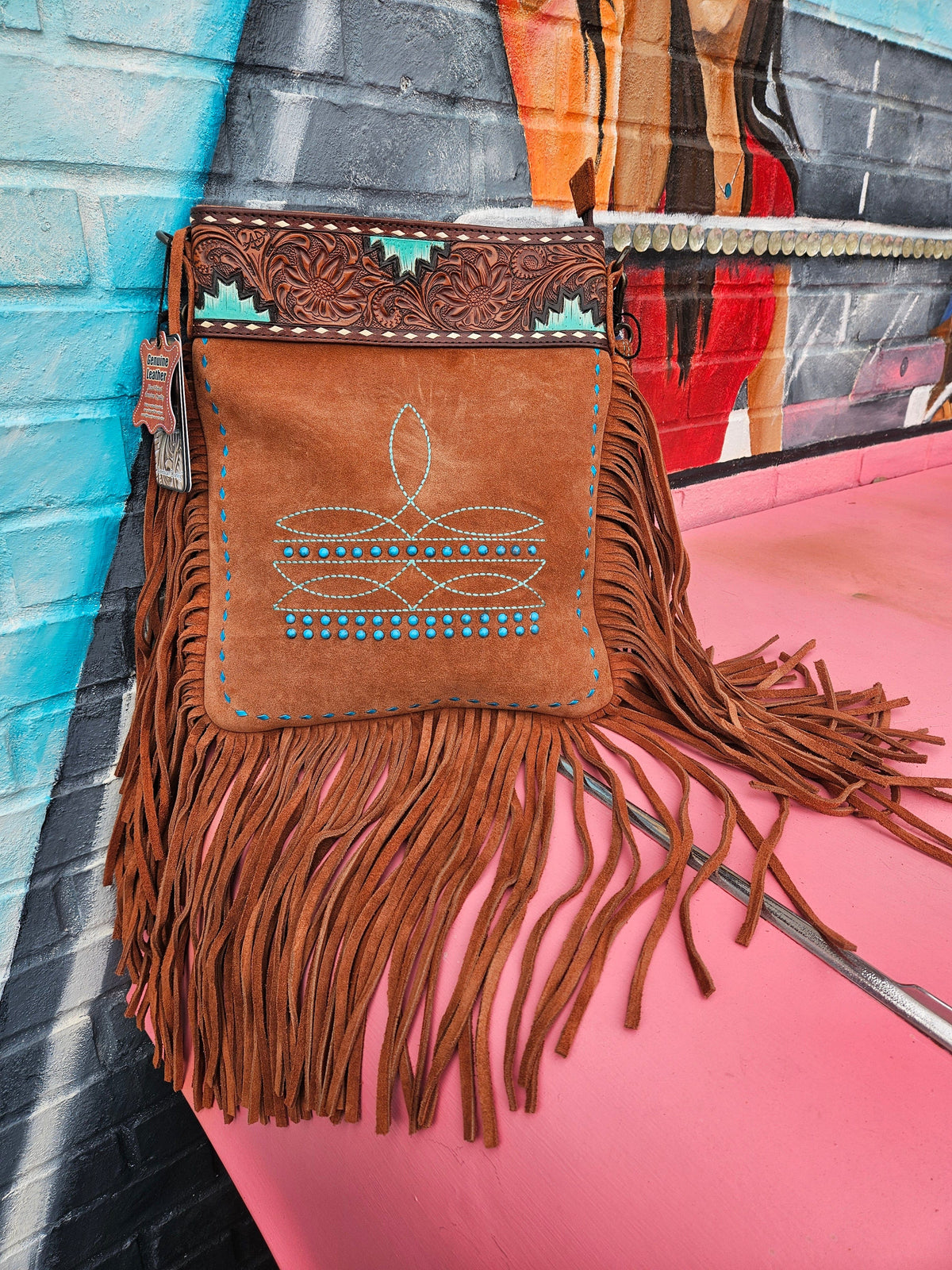 Wild Horse Boutique Handbags The Fiona Fringe Purse