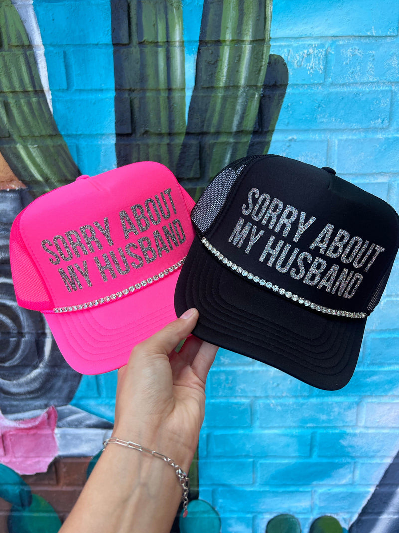 Wild Horse Boutique Hat The Sorry About My Husband Glam Cap