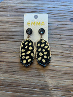 Wild Horse Boutique Jewelry Black The Pricilla Earrings