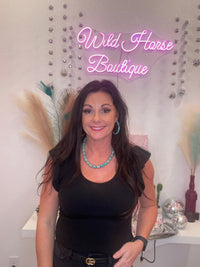 Wild Horse Boutique Jewelry Genuine Turquoise Marble Necklace