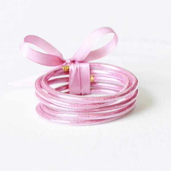 Wild Horse Boutique Jewelry Light pink The Glitter Bangles