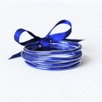 Wild Horse Boutique Jewelry Royal blue The Glitter Bangles