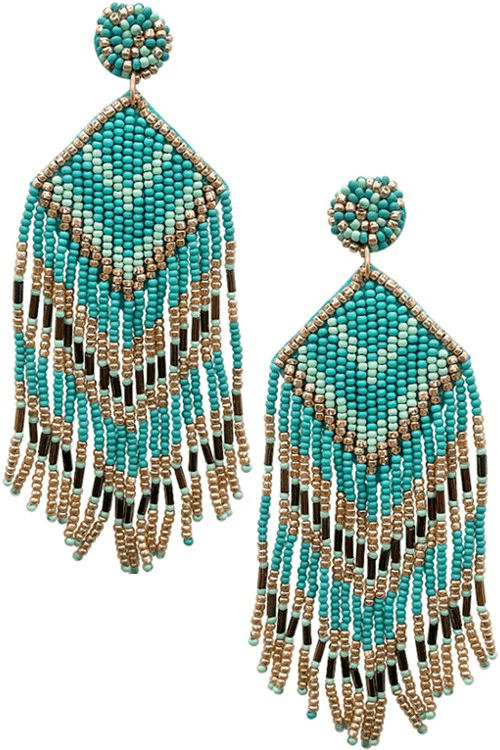 Wild Horse Boutique Jewelry The Aztec Chevron Earrings