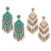 Wild Horse Boutique Jewelry The Aztec Chevron Earrings