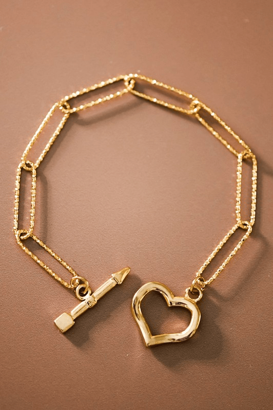 Wild Horse Boutique Jewelry The Heart & Arrow Bracelet