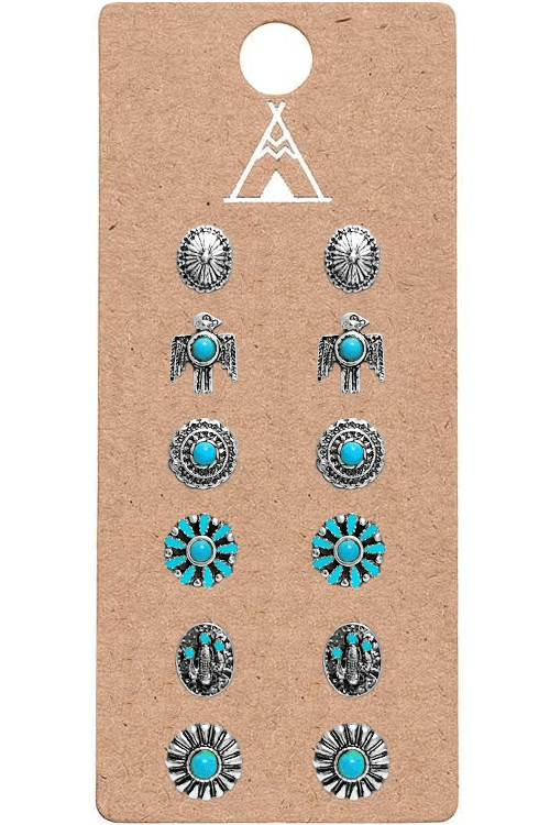 Wild Horse Boutique Jewelry The Thunderbird Earring Set