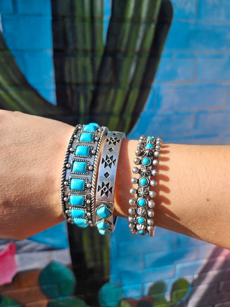 Wild Horse Boutique Jewelry Turquoise The Rodeo Stretch Bracelets