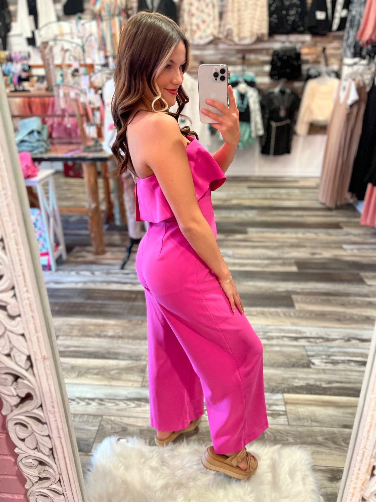 Wild Horse Boutique Jumpsuit The Pink Lily Jumpsuit