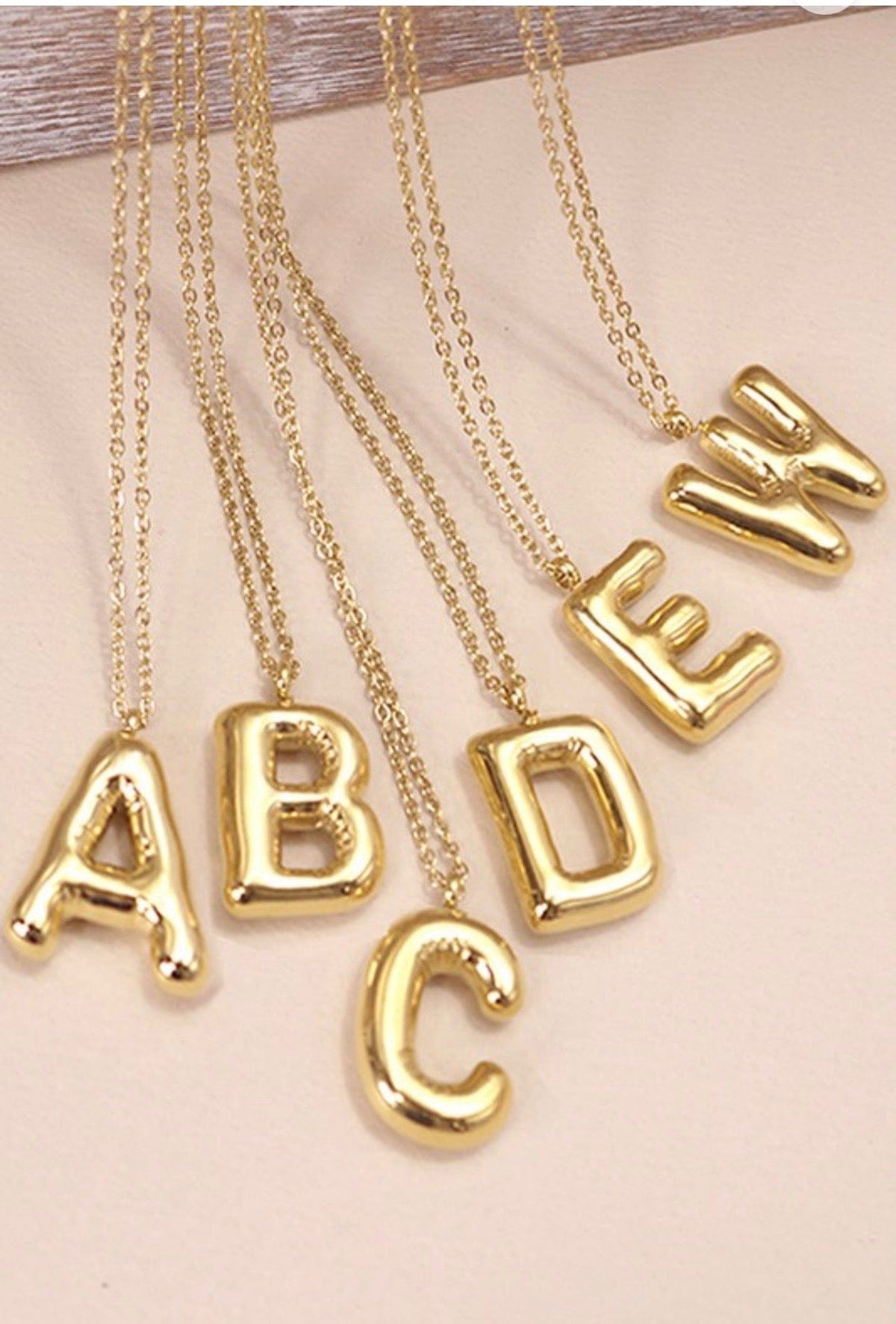 Wild Horse Boutique Necklace The Bubble Initial Necklaces