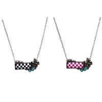 Wild Horse Boutique Necklace The Checkered Bar Necklace