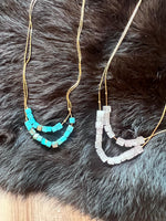 Wild Horse Boutique Necklace The Layered Stone Necklace