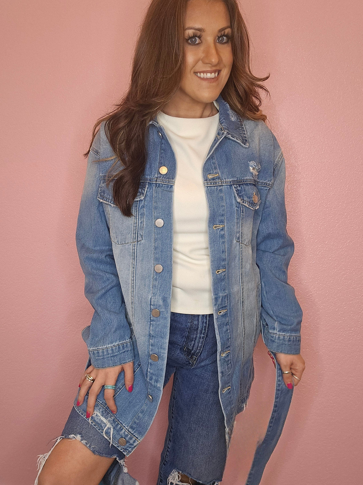 Wild Horse Boutique Outerwear The Denver Denim Jacket