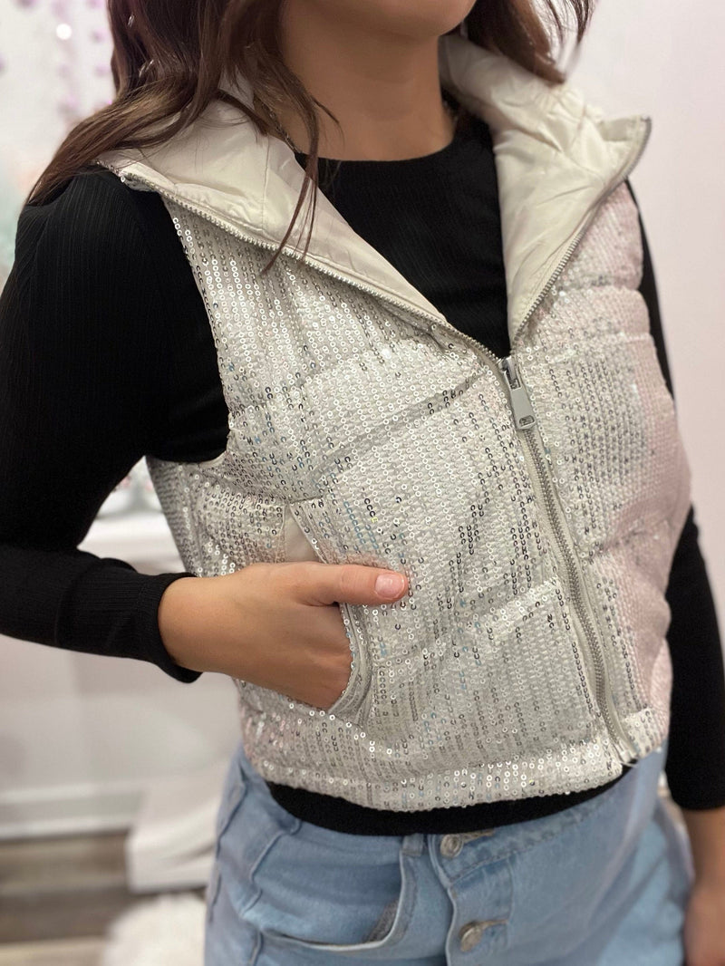 Wild Horse Boutique Outerwear The Sparkle Puffer Vest