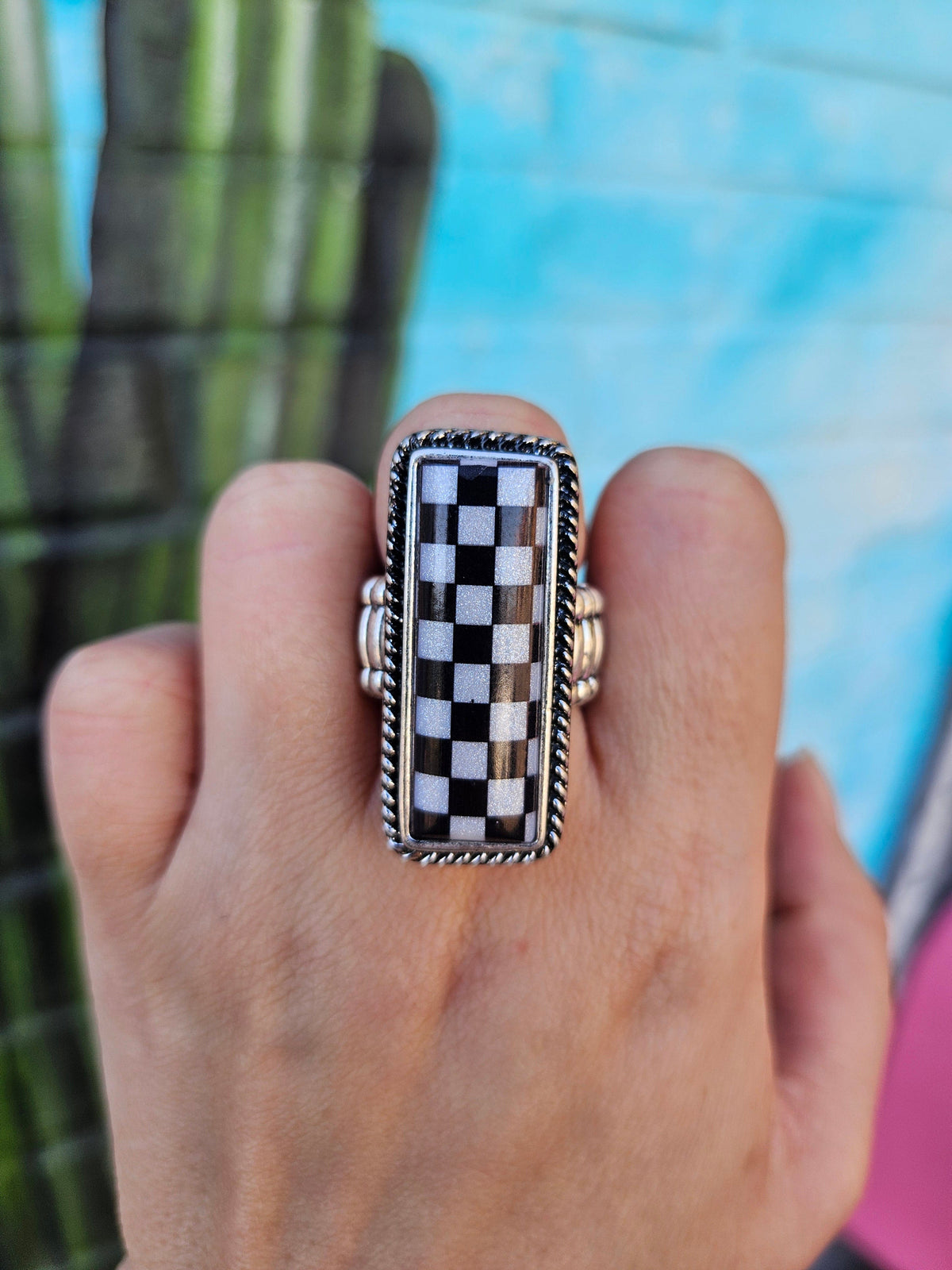 Wild Horse Boutique Rings The Checkered Ring