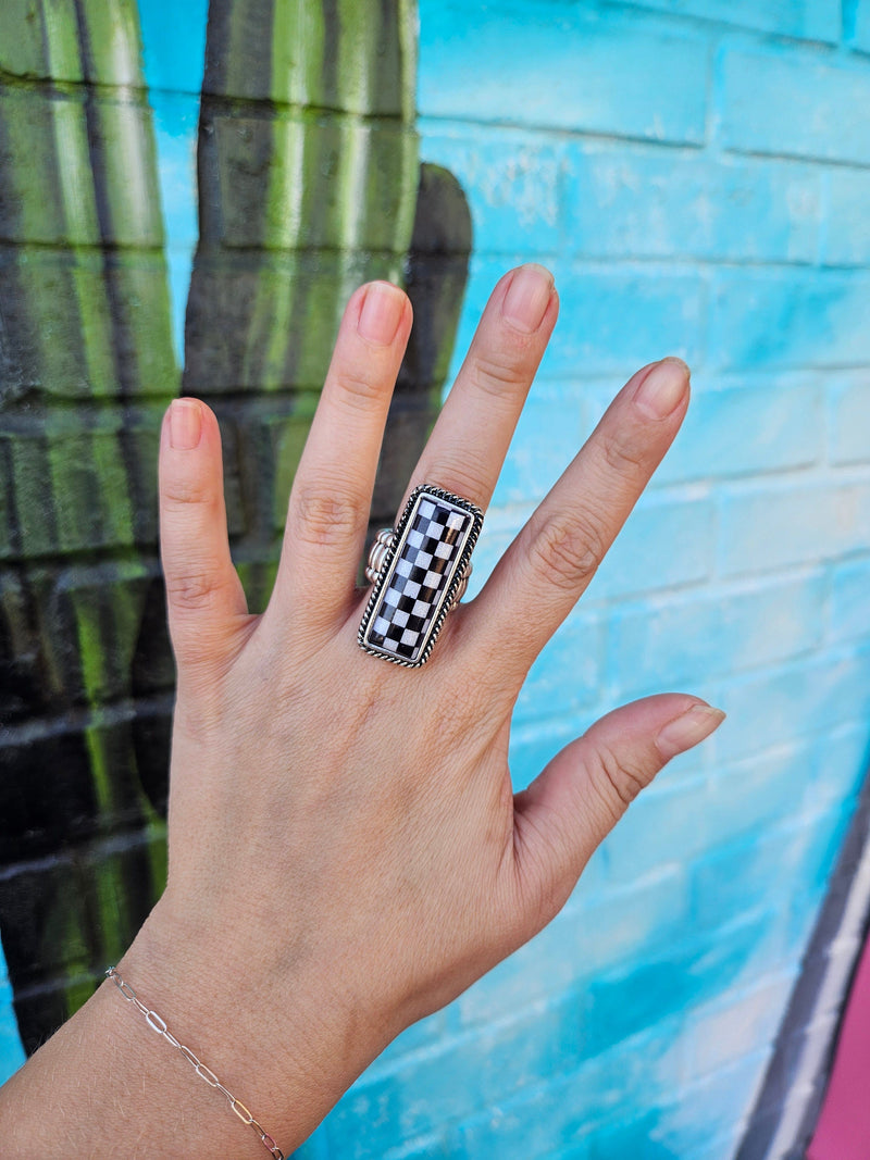 Wild Horse Boutique Rings The Checkered Ring