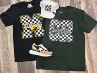 Wild Horse Boutique Shirts & Tops The Checkered CR Bobcats Tee