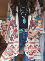 Wild Horse Boutique Shirts & Tops The Cheyenne Kimono