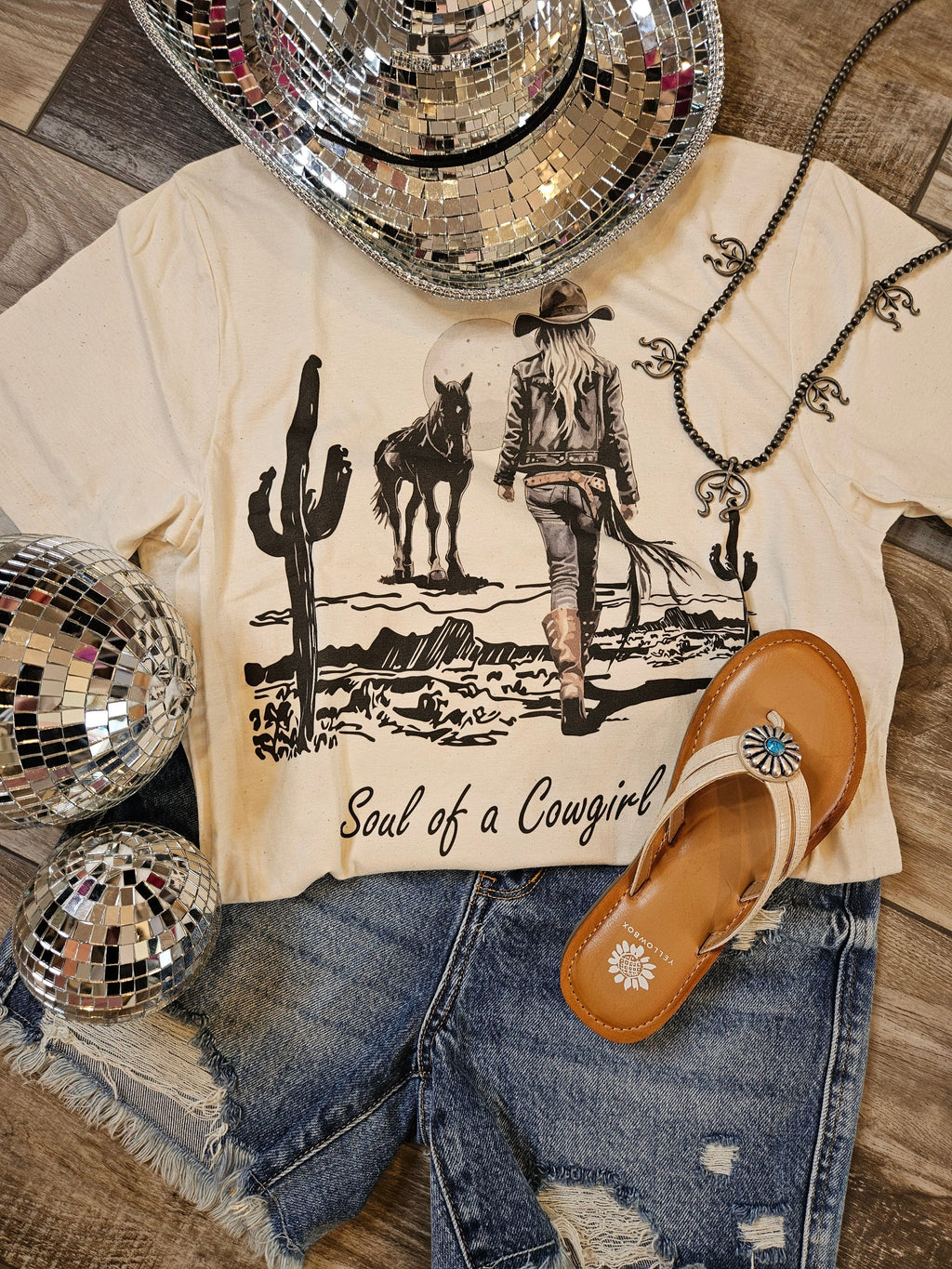 Wild Horse Boutique Shirts & Tops The Cowgirl Tee