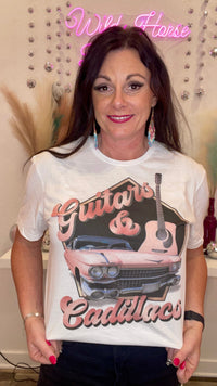 Wild Horse Boutique Shirts & Tops The Guitars and Cadillacs Tee