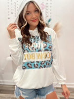 Wild Horse Boutique Shirts & Tops The Hey Cowboy Hoodie